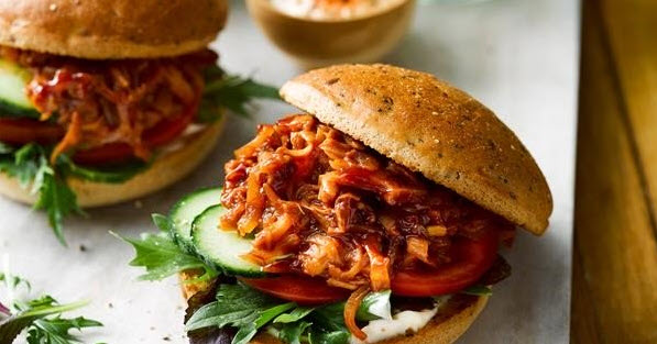 Jackfruit BBQ Burgers