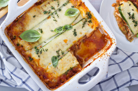 Delicious Keto Lasagna Recipe (with Zucchini Noodles)