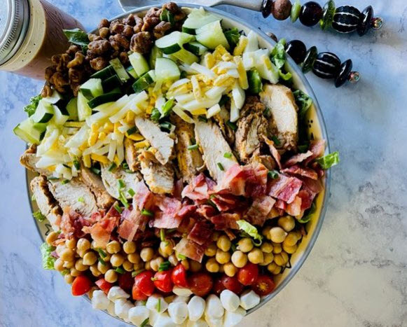 High-Protein Chopped Summer Salad Recipe