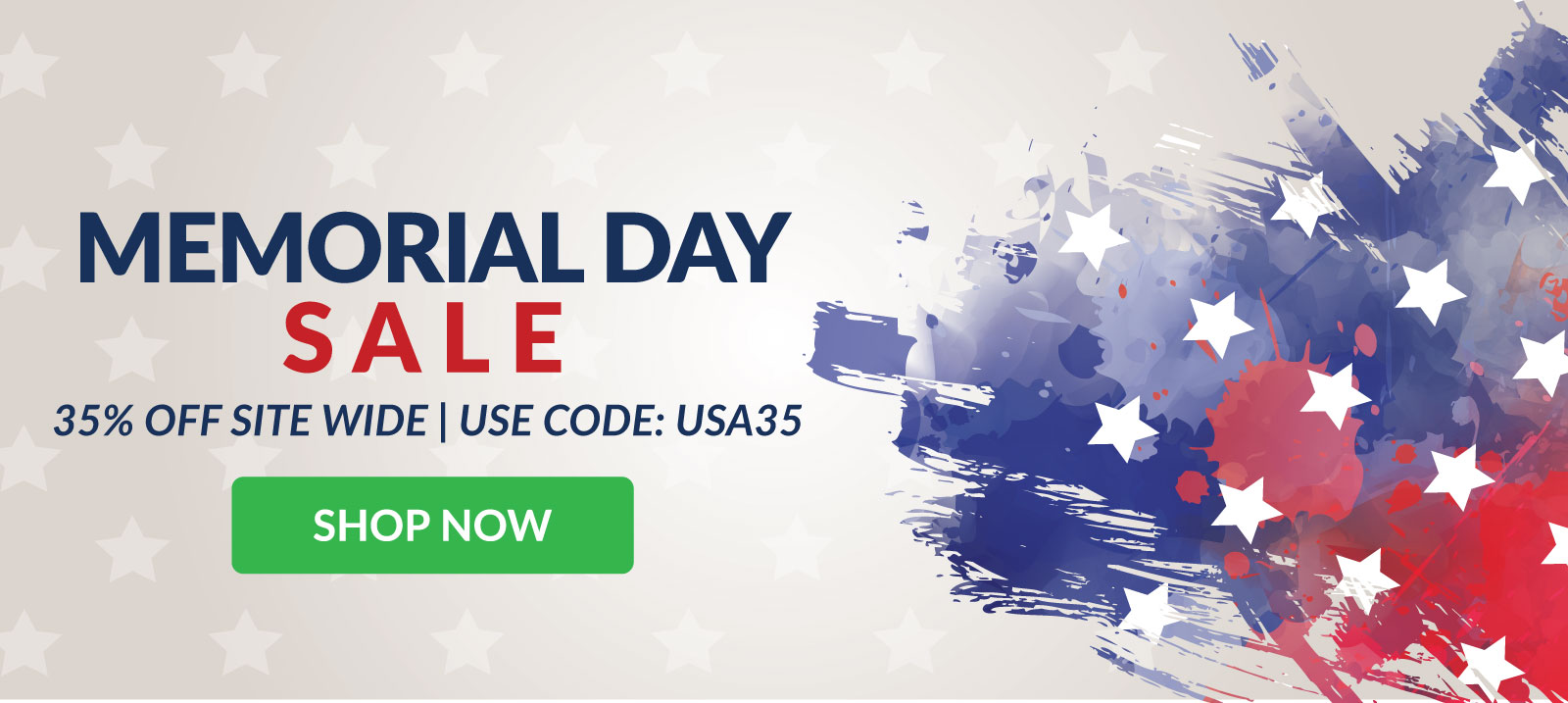 LIMITED TIME: Save 35% sitewide with code USA35 - no limits or minimums!