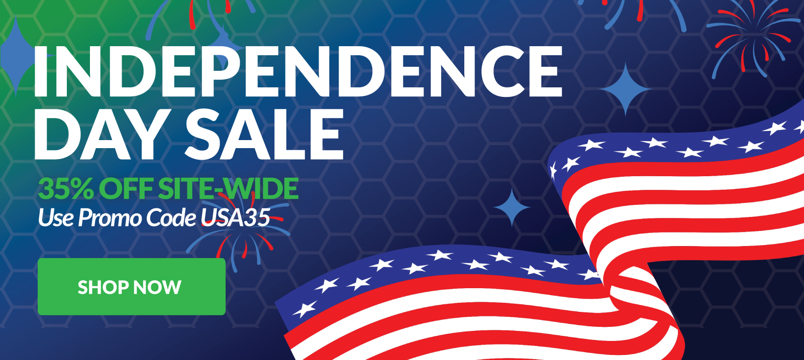 LIMITED TIME: Save 35% sitewide with code USA35 - no limits or minimums!