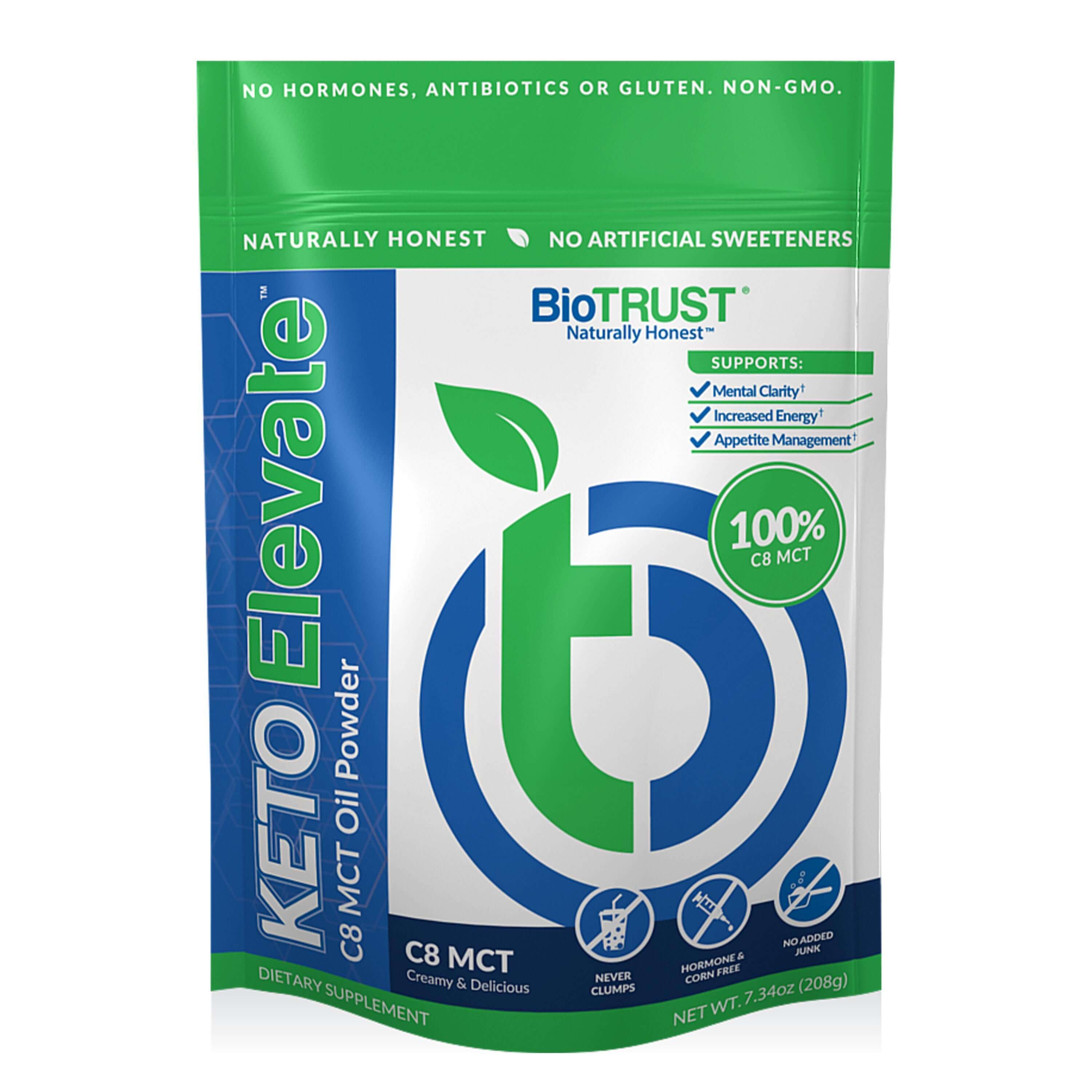 Keto Elevate - Pure C8 MCT Oil Powder