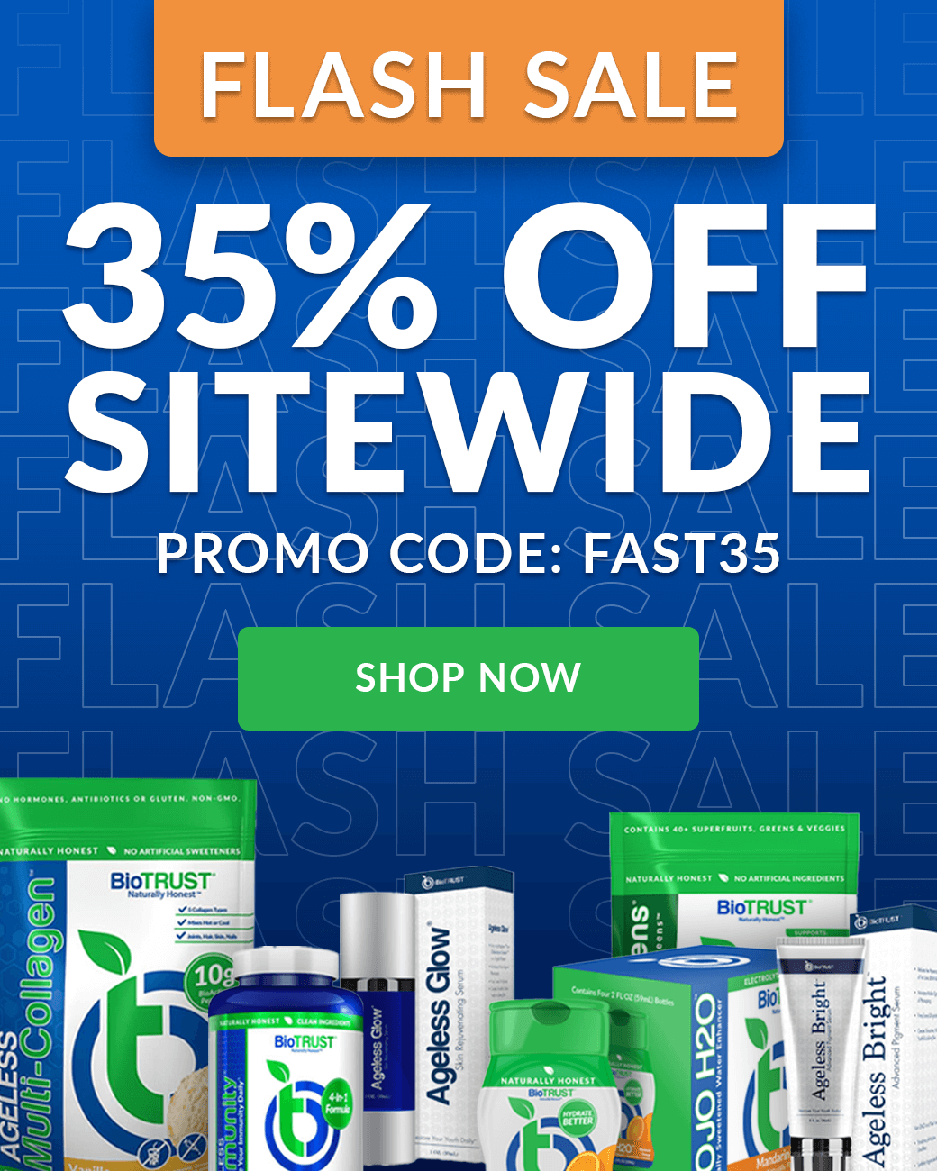 LIMITED TIME: Save 35% sitewide with code FAST35 - no limits or minimums!